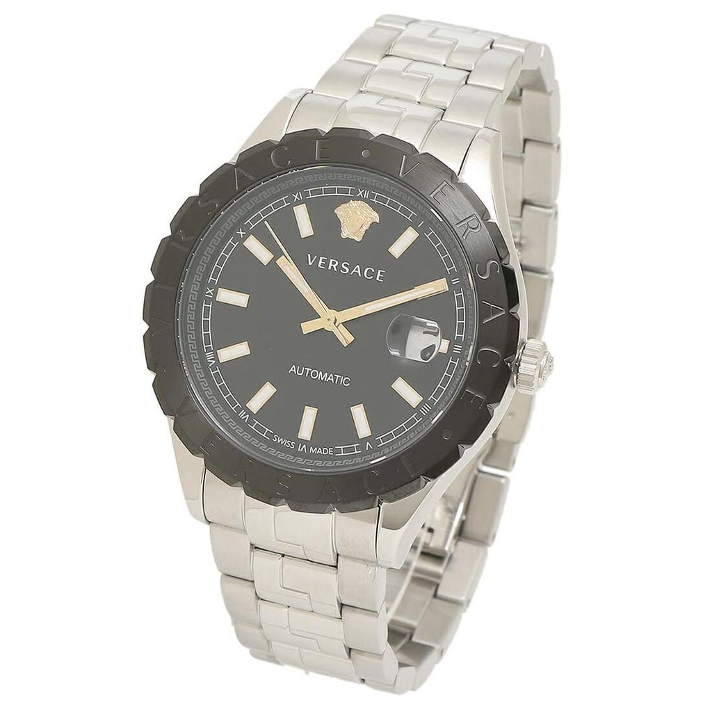 Hodinky Helenium 41mm Automatický náťah Čierne VERSACE VEZI00321 Nehrdzavejúca oceľ [Versace] Pánske [Položka]