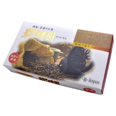 Hana Kaori Serie Kunjudo Räucherstäbchen, Kaffeegarten, Leichter Rauch, Lose Packung #580