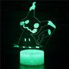 Pikachu Led Night Light 3d Illusion Lamp Bedside Kids Gifts Bedroom