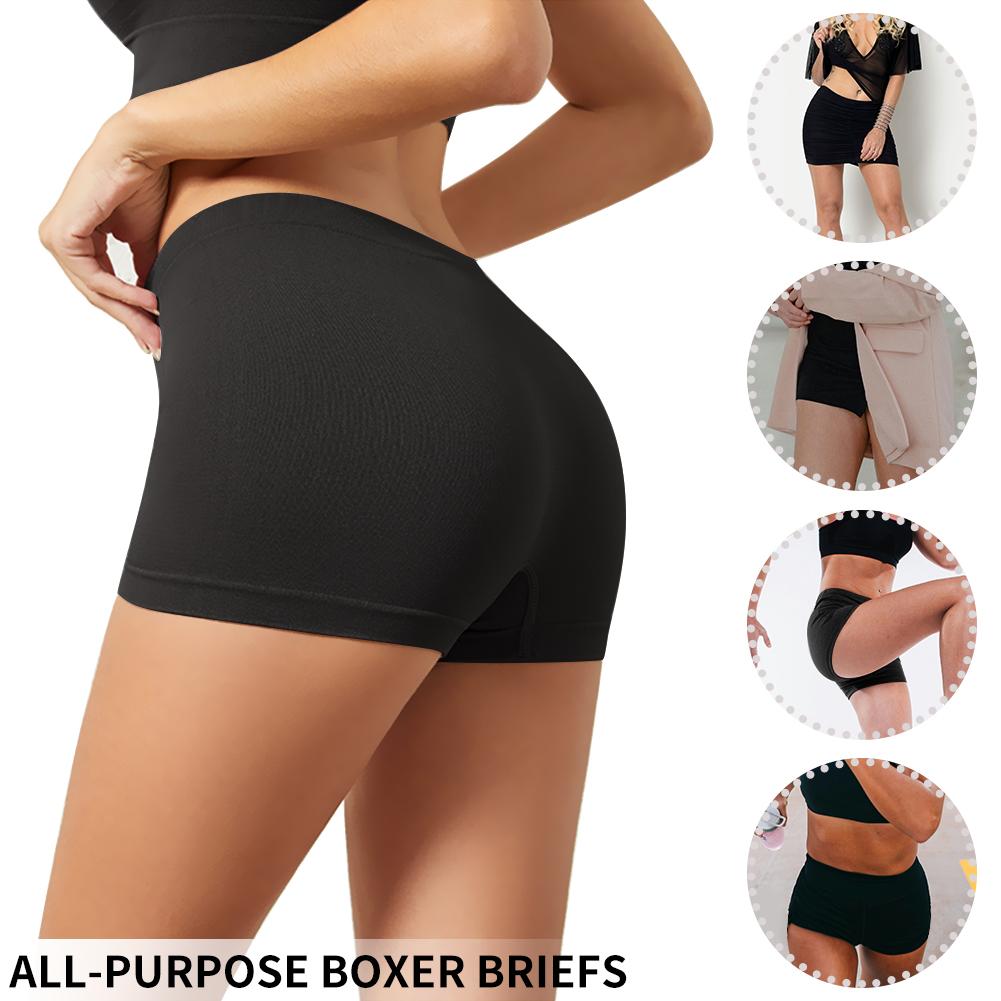 Varsbaby Boyshort Panties for Women, Ladies Underwear Boxer Briefs with Novelty Letter Printed