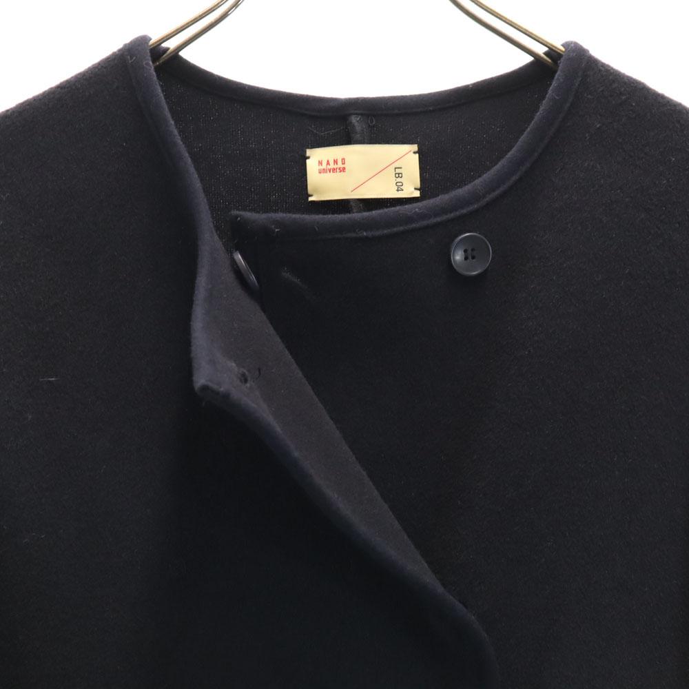 nano universe No color coat F dark blue Women Used
