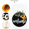Sunflower Wooden Welcome Sign 30cm Wall Art Garlands Door Wreath  Porch Decor