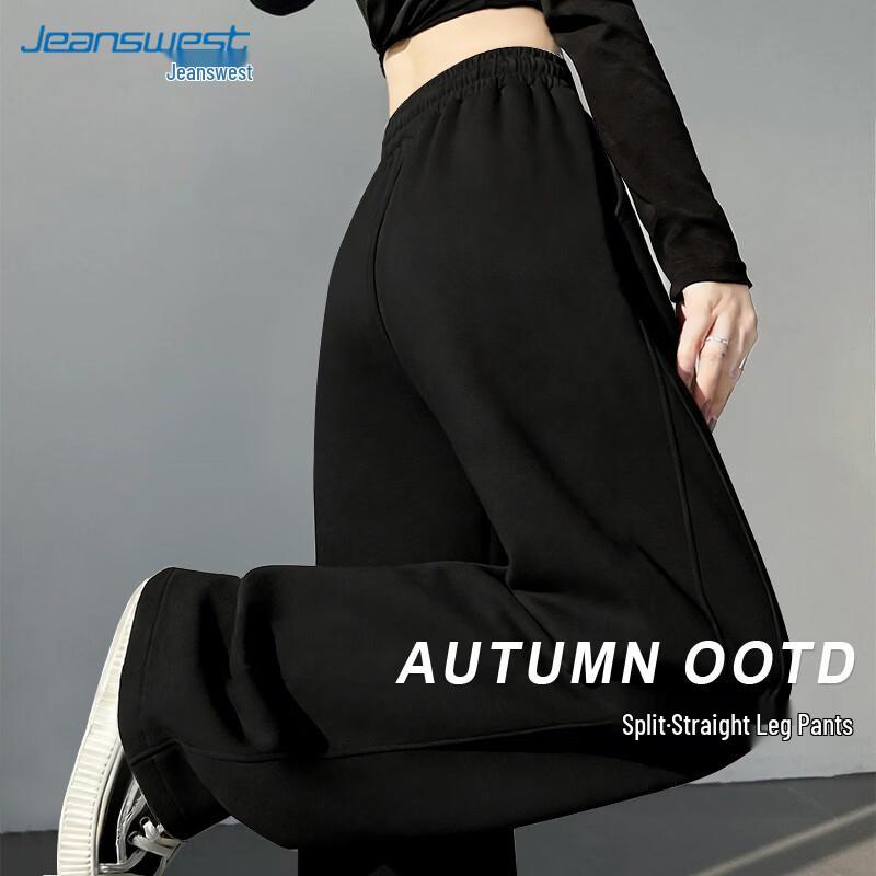 Jeanswest Women s High-Waist Drawstring Casual Long Pants 2XL