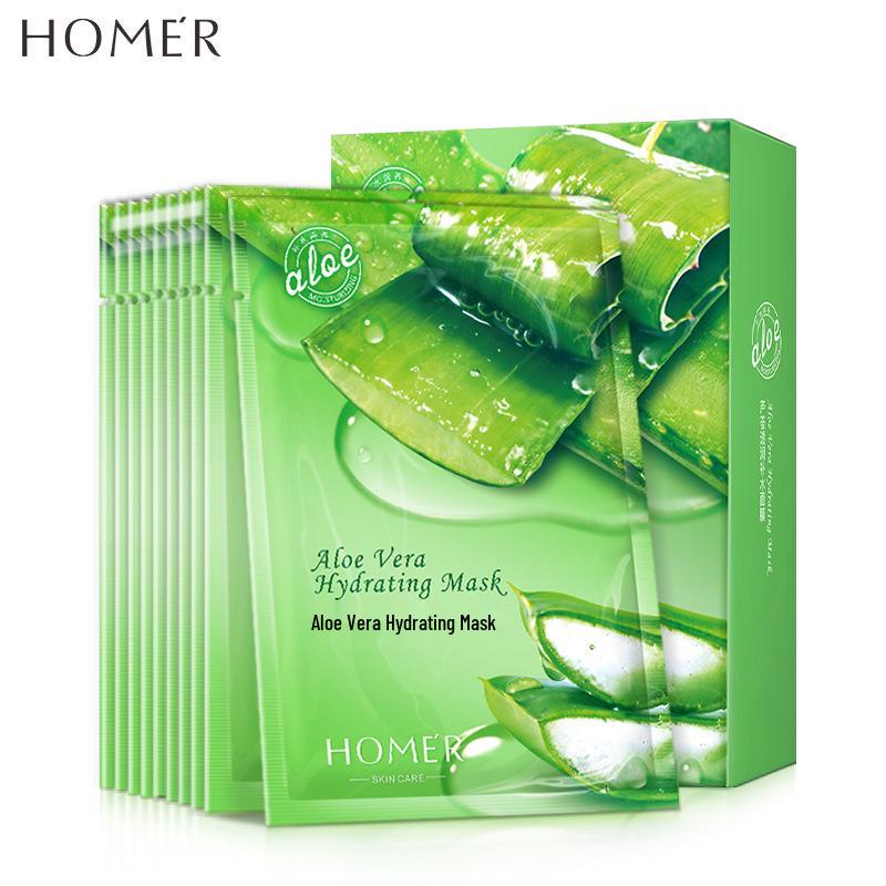 HanMeiJi Aloe Hydrating & Moisturizing Tencel Mask - Box of 10 Sheets