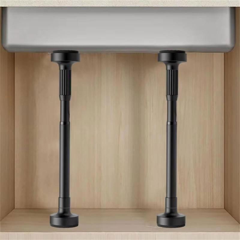 Practical Sturdy Stainless Steel Sink Brackets Protect Cabinets Without Drilling or Disassembly Daily Casual Use