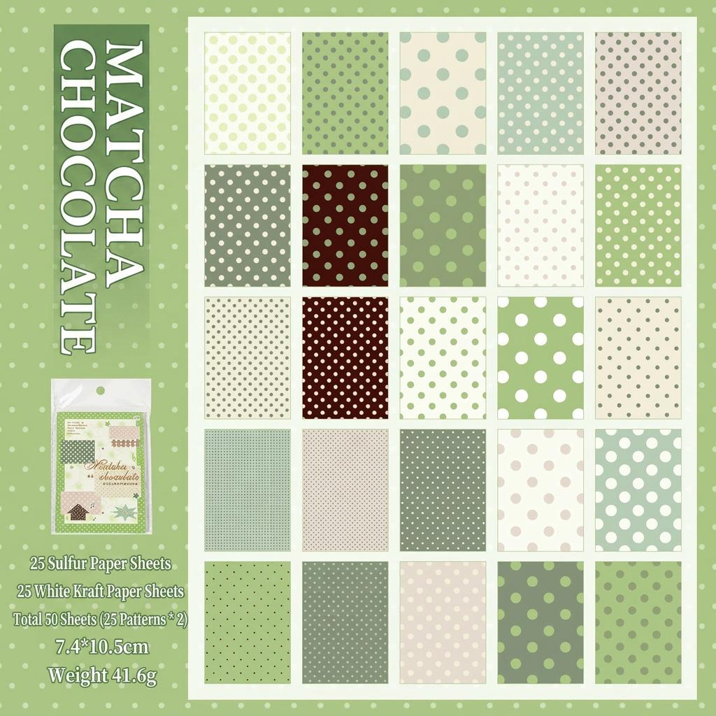 Decorative Craft Paper Polka Dot Paper For Ita Bag Diy Journal Decoration Scrapbooking