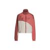 Originals Adicolor Color Block Logo Sports Stand Collar Short Jacket Women Jacket Pink HC4621