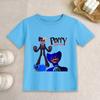 Game Pop-py Playing Time Children T Shirt W-Huggy Girl Boy Short Sleeve Tee Shirt Cartoon Baby Clothes Kids Summer Cotton Tops