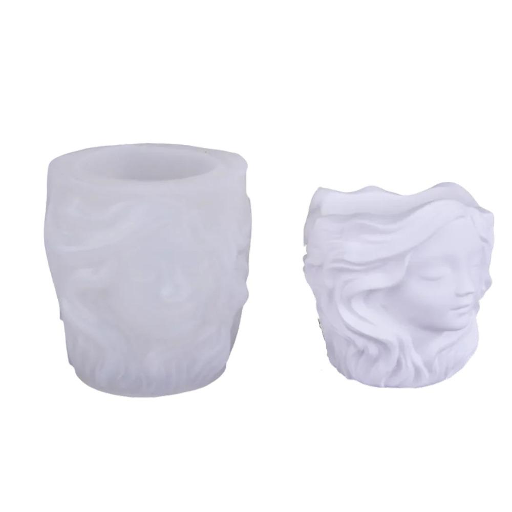 Decorative Silicone Candy Mold DIY Drip Glue Mold Creative Flower Pot Mold Mold  Wedding Decor
