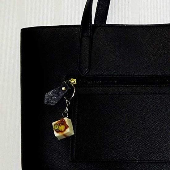 Coconut Accessories Every time you see it your stomach growls Chilled Tofu Mini Food Sample Keychain Cute Fun Souvenir Gift 286K