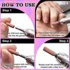 Nail Sanding Ring Bands 80/120/180/240 Grit Electric Manicure Drill Grinding Heads UV Gel Polish Removal Pedicure Abrasive Tools