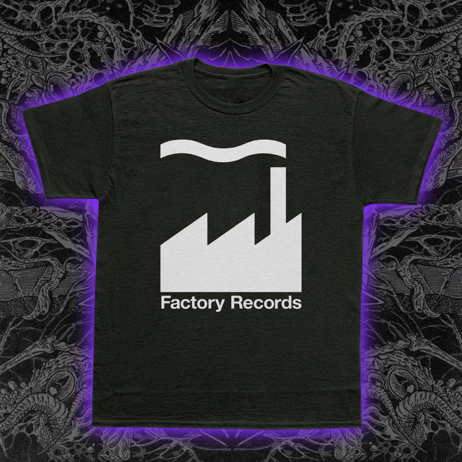 Футболка Factory Records Мужская Женская Футболки Топ Манчестер Пост-панк Инди Музыка Joy Division New Order 3XL