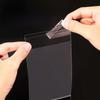 100pcs OPP Self-adhesive Bag Plastic Transparent Jewelry Packaging Bag Suitable for Earrings Ear Pendant Necklaces Jewelry Display Dustproof Bag