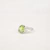 Natürlicher Peridot Edelstein 925 Sterlingsilber Schmuck Handgefertigter Ring Geschenk für Mama RR-46-14