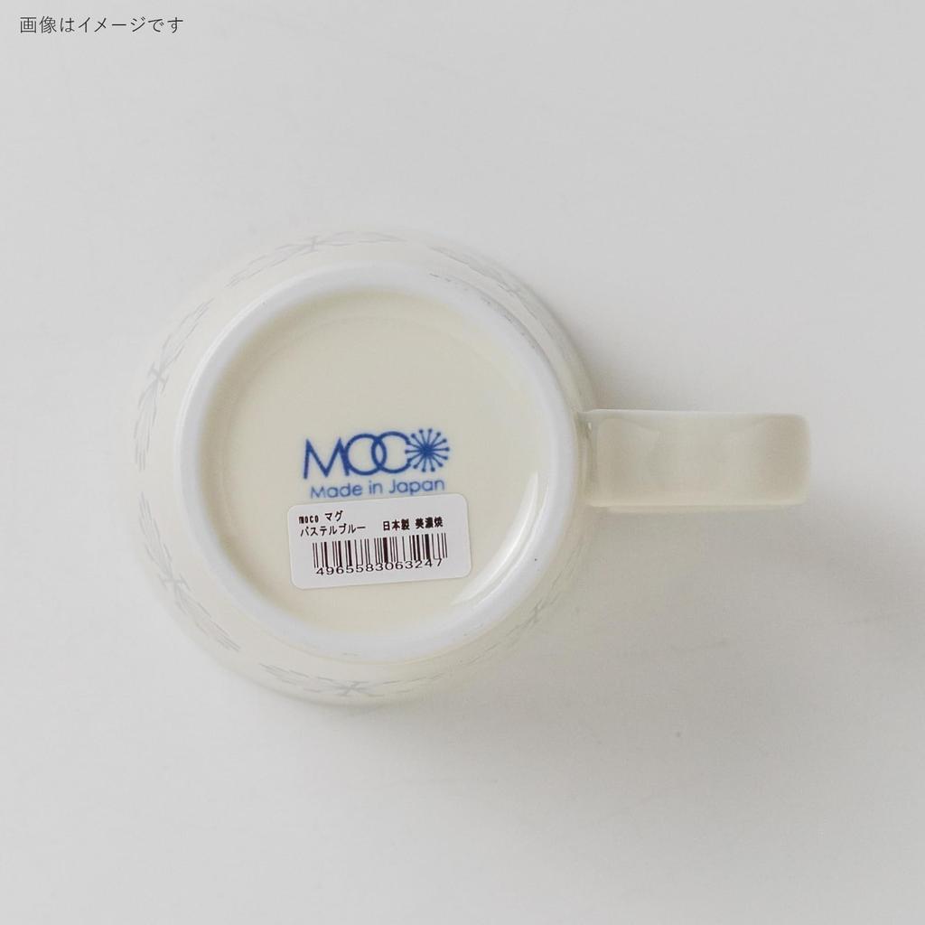 Minoru Pottery Moco Pastel Blue Mug,