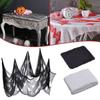 Halloween Decoration Large Creepy Mesh Cloth Decorative Haunted House Window Table Door Net Gauze for Party Entryway WWO66
