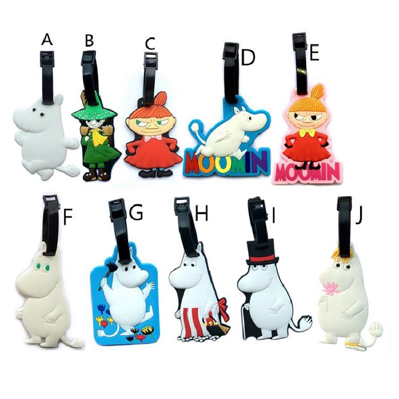 Pattern Luggage Snufkin Identification Plate Hanging Boarding Tool Pass