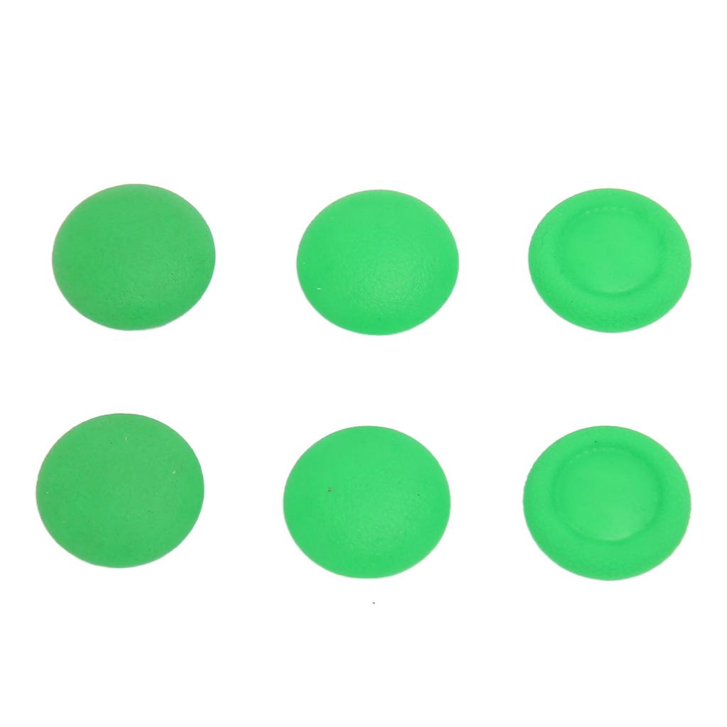 3D Joystick Button Cover 6 In 1 Prevent Slip Replacement Thumb Grips for PS5 Elite Controller Green