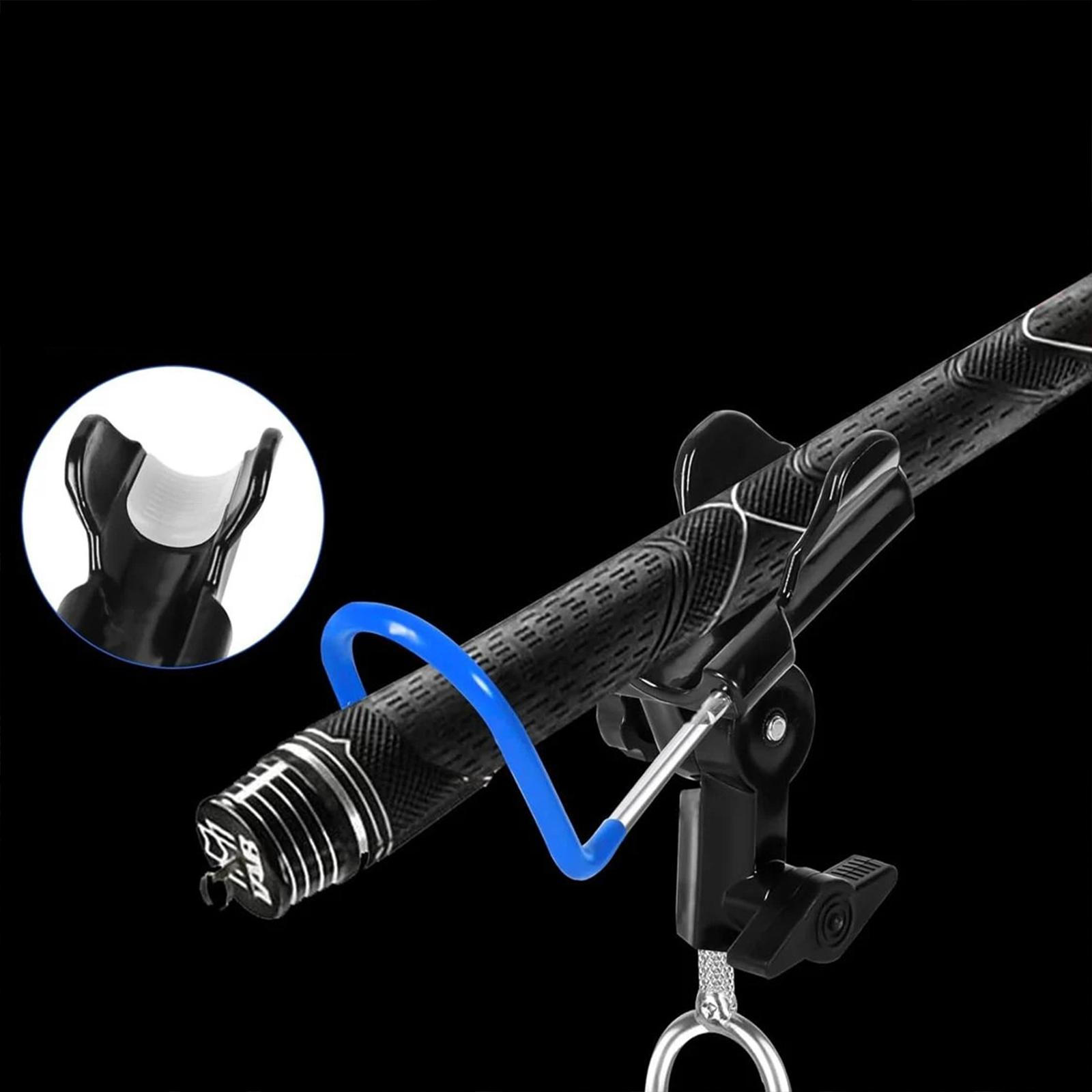 

Fishing Rod Holder Fish Pole Bracket Adjustable Portable Support Rack Stand синій
