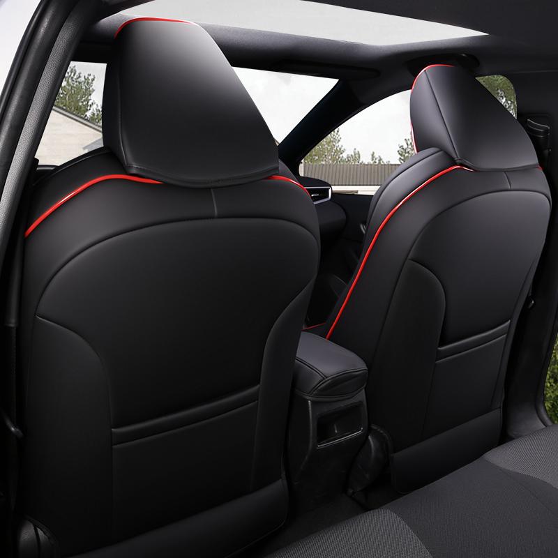 Luxury Leather Interior Car Seat Covers For Toyota Select Corolla LEVIN 2019 -2025 Breathable Easy Installation Automotive Parts
