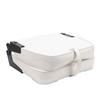 Folding Boat Seat with Backrest Comfortable Foam Padding Low Back Boat Chair for Canoe Pontoon Boat 19x16x14in