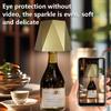 Wireless Bottle Lamp 3-Color Touch Control Stepless Dimming Silicone Wine Stoppers Night Lamp for Wine Bottles Decor Desk Lights