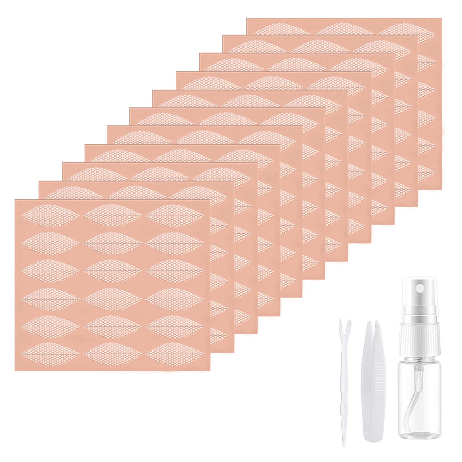 

Lid 384 наносится с помощью воды Eyelid Extra Flesh Shefun Double Discreet Tape JP210 Лента, сетка, кусочки, [широкий тип] Лента, двухсторонняя, прочная, двухсторонняя