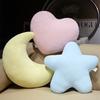 Cartoon Weiches Stern Mond Kissen Plüschtier Katze Pony Puppe Zuhause Sofa Kissen Muppet Puppe