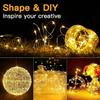 6 Pack Fairy Lights Battery Operated 7ft 20 LED Mini String Lights Twinkle Lights Silver Wire Firefly Starry Moon Lights for Mason Jars Wedding Party