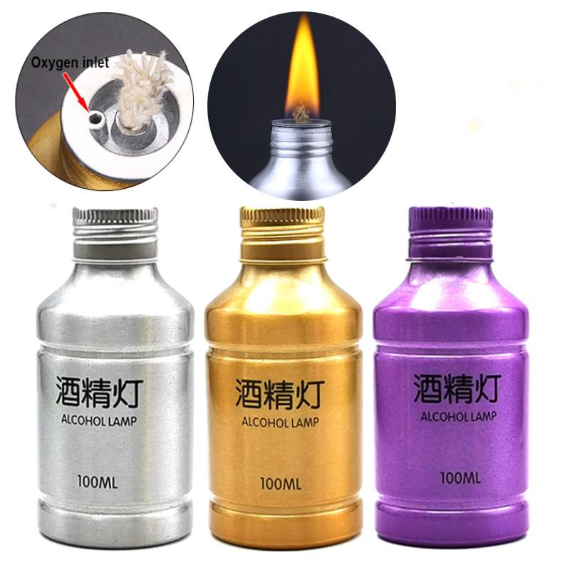 20 Pcs Portable Mini Alcohol Lamp Set | Stainless Steel Heating Lamp for Dental Lab & Outdoor Camping Survival Kit