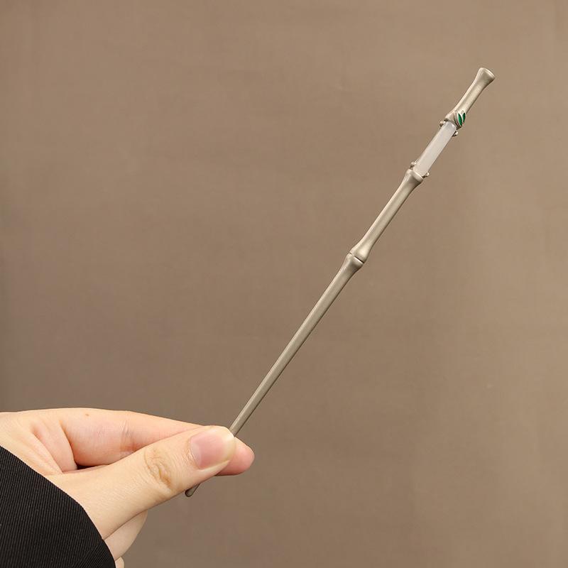 

Бамбуковый узел заколка для волос Новый китайский стиль Высококачественная имитация нефрита Заколка для волос в китайском стиле Ретро элегантный дизайн Женские аксессуары для волос