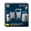 Spallach 1/35 Trash Can (4 Types X 1 of Each) Resin Kit SPU29035 (Scenery)