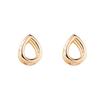 Metalllic Water Drop Double-Sided Ear Cuff Earrings - Light Luxury, High-End Feel, European American Style.