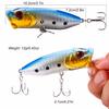 Esche da pesca Cucchiaio interamente in metallo Vib Esche da pesca con amo triplo da pesca con piume per la pesca in mare