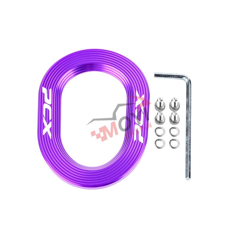 Ochrana výfuku pro upravenou Hondu PCX160: Protiopaření, Proti kolizi Kryt koncovky výfuku