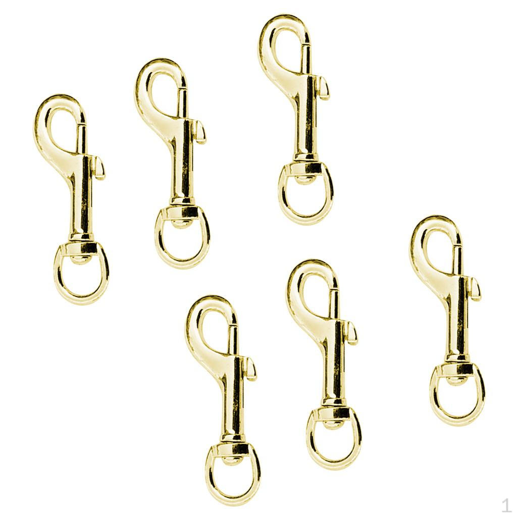 Swivel Snap Lobster Clasp Latch Heavy Duty Zinc Alloy Spring 3. Inch - 2 Colors