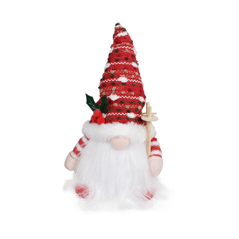Reusable Santa Claus Pendant Creative Faceless Doll Xmas Tree Pendant  Festival