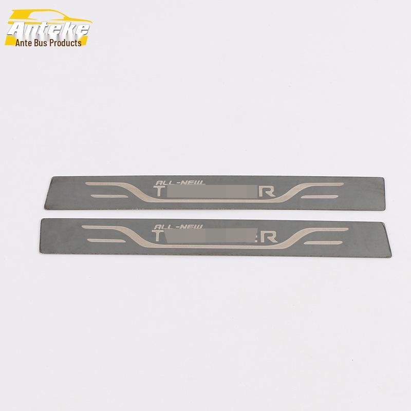 Trax Rear Guard Plate: Anti-Scratch Collision Sticker for Trunk Protection, Fits 19 Models