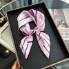 Luxury  Print Headband Scarf Women Fashion Silk Satin Hair Band Bag Wrist Foulard Bandana Neckerhicef Shawl Wraps Hijab