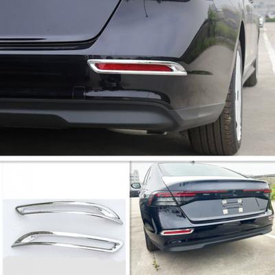 For Honda Accord  ABS Chrome Rear Fog Light Lamp Cover Trim