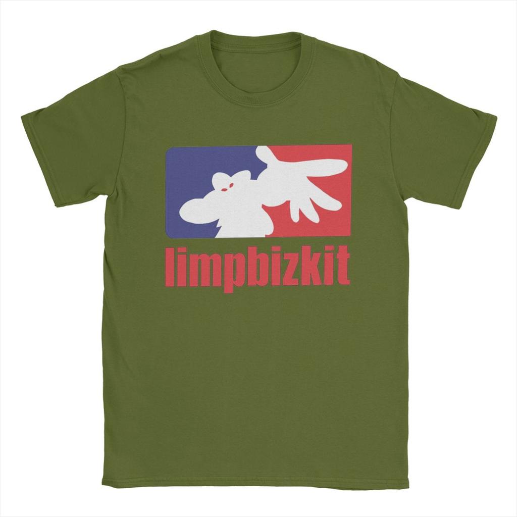Funny Limp Bizkit T-Shirt Men Round Collar 100% Cotton T Shirt Short Sleeve Tees Plus Size Clothing
