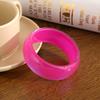 Wide Bangle Irregular Wide Bracelet Geometric Design Transparent Hand Ring  Girls