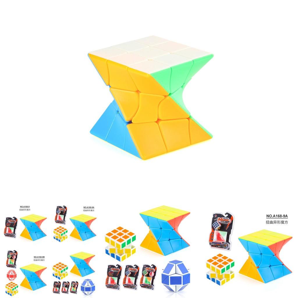 Einzigartiger 5cm Kinder-Puzzlewürfel Pädagogisches Verdrehbares Magischer Würfel Spielzeug zur Geistesentwicklung