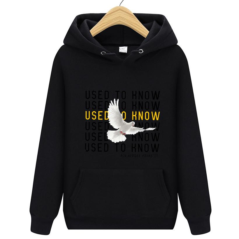 We Are Working Hard To Create a World Peace Dove Men's Hoodie with Creative Round Necked Clothing