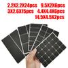 Rubber Pads For Chair Leg Furniture Anti Slip Mat Bumper Damper Self Adhesive Table Feet Protector Floor Protector Pads Hardware