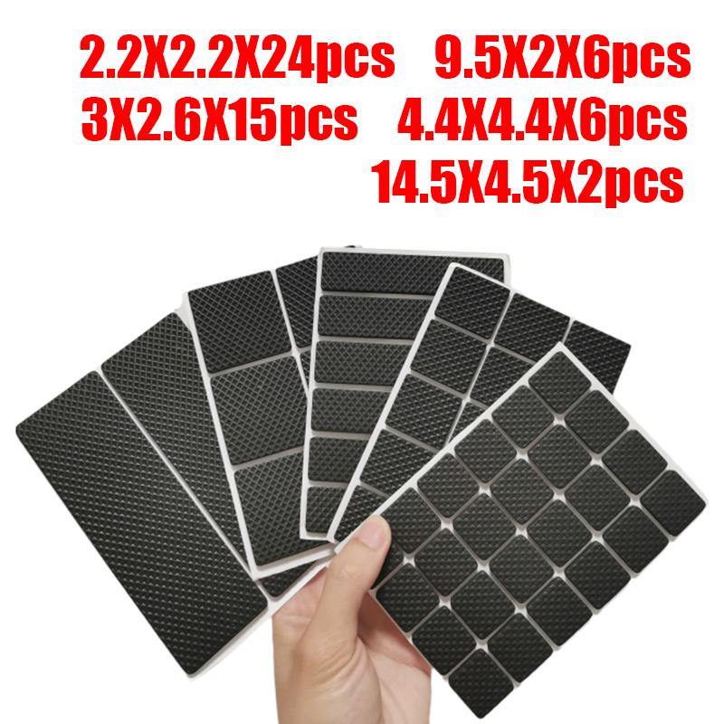 Rubber Pads For Chair Leg Furniture Anti Slip Mat Bumper Damper Self Adhesive Table Feet Protector Floor Protector Pads Hardware