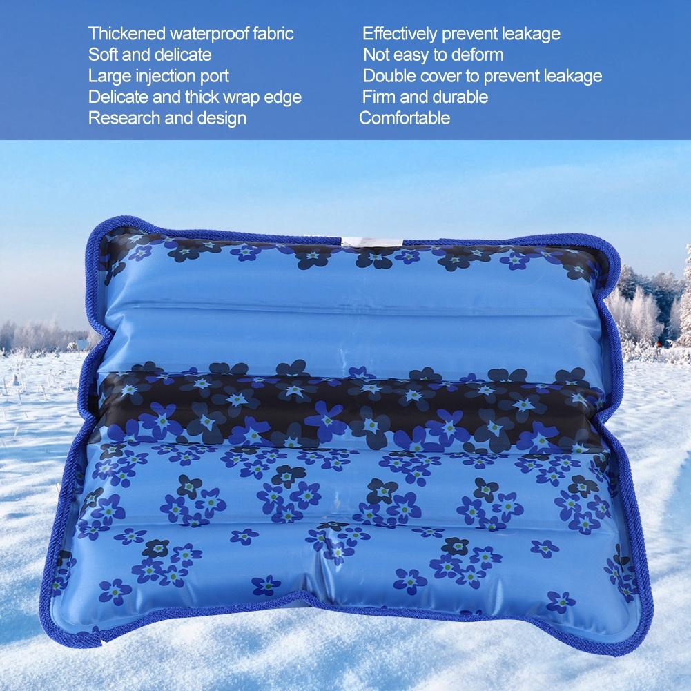Thickened Ice Pillow Soft Water Cushion Cooling Cushion for Home Travel