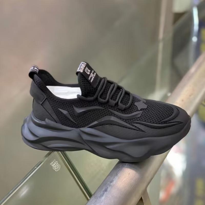 Fashion Mesh Hollow Platform Sneakers for Men Designer Soft Sole Light Luxury Shoes Male Spring Autumn Fashion Casual Zapatillas Hombre