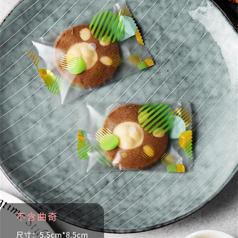 

100 шт. 5,5x8,5 см/7x10 см мультяшные животные напечатаны пластиковая упаковка для выпечки печенья конфеты машина для еды запечатанные подарочные пакеты other