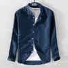 Youth Spring Solid Color Long-sleeved Casual Shirt Autumn Minimalist Slim Business Casual Shirt